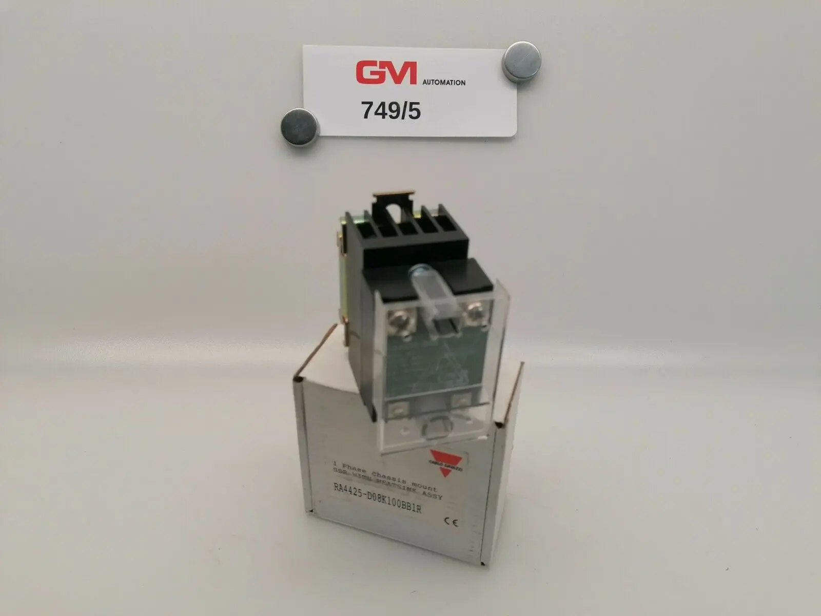 Produktfoto 1 von Carlo Gavazzi RA4425-D08 K100BB1R Halbleiterrelais solid state relay Heatsink