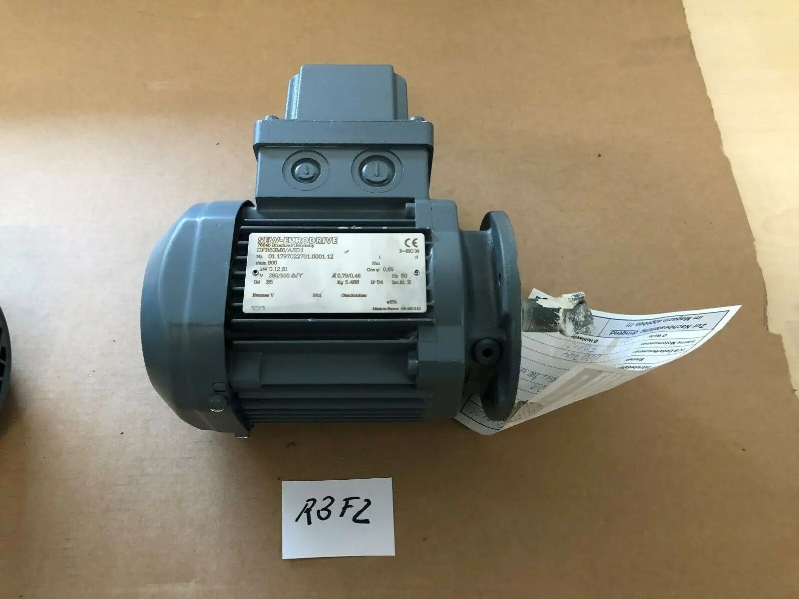 Produktfoto 1 von SEW DFR63 M6 ASD1 500 V 0,12 kW 900 Umin Motor
