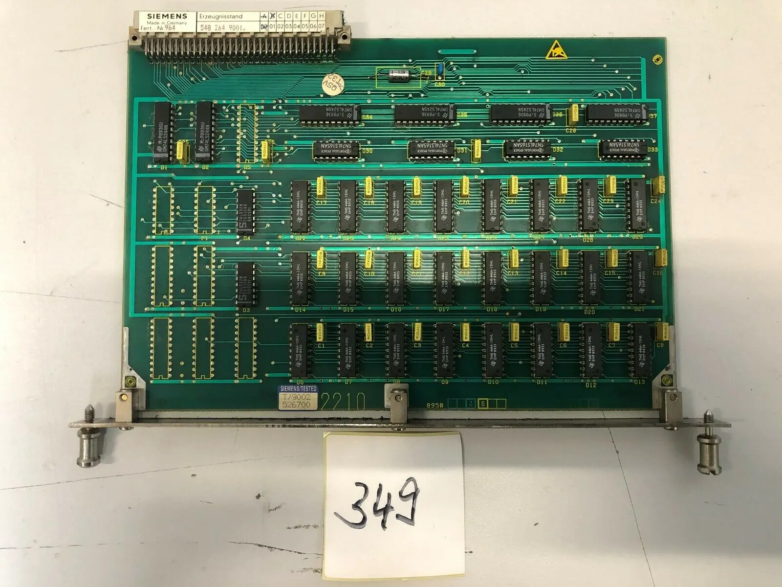 Produktfoto 1 von Siemens Sinumerik BGR Speicher Frabgrafik 6FX1126-4AA00 Memory Graphic module