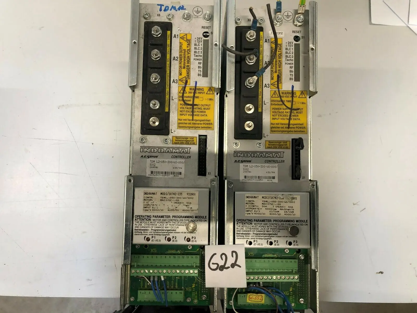 Produktfoto 1 von Indramat TDM 1.2-050-300-W1-000/S102