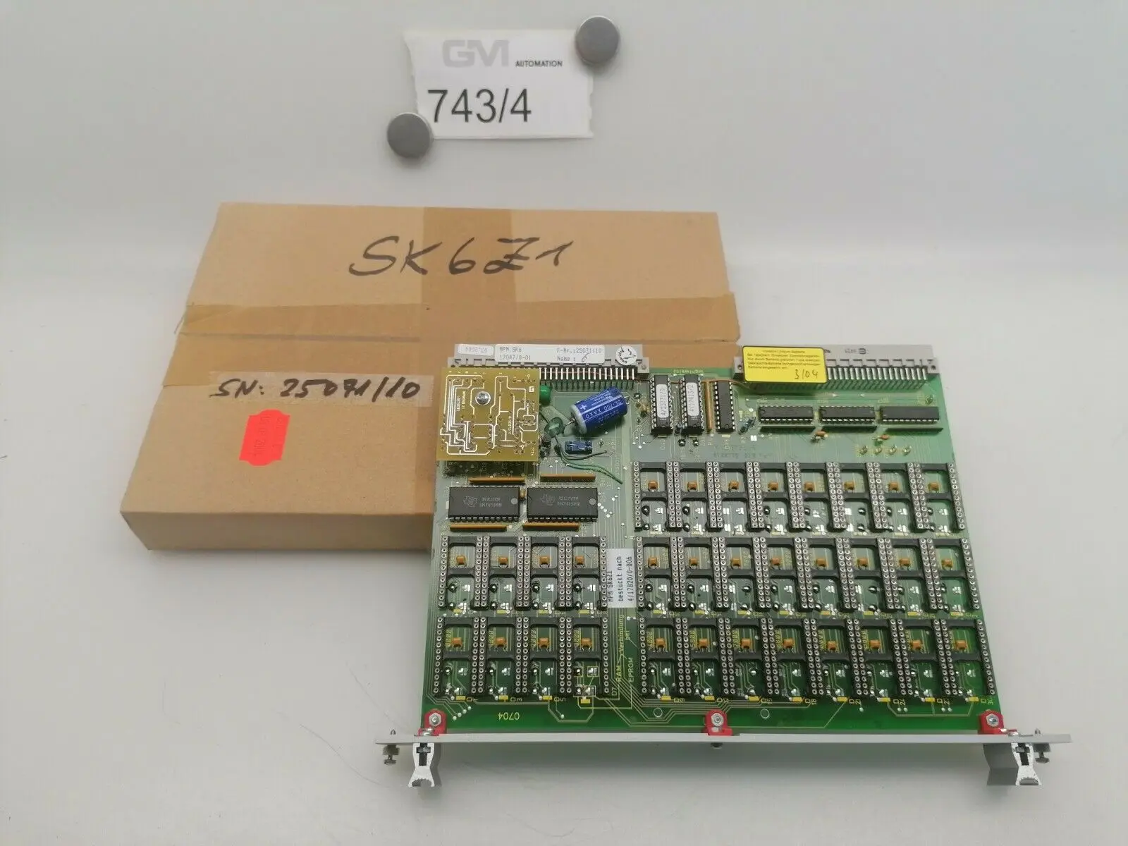 Produktfoto 1 von Windsor Technologies MPM SK6 Z1 Speichererweiterung CPU Karte Card 4/17820/0-006