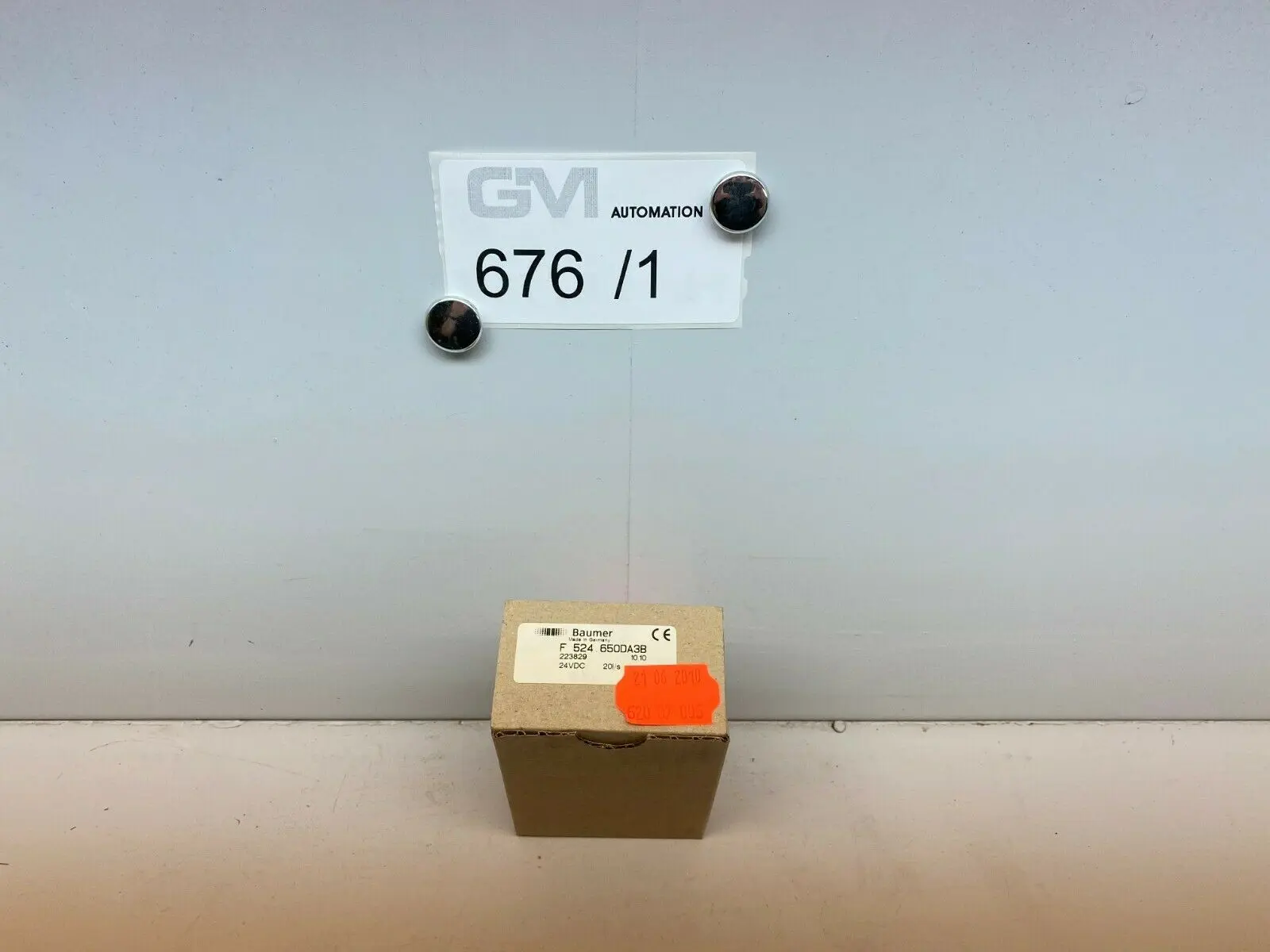 Produktfoto 1 von Baumer IVO F 524.650DA3B Zähler F524.650dA3B 223829 24VDC 20l/s