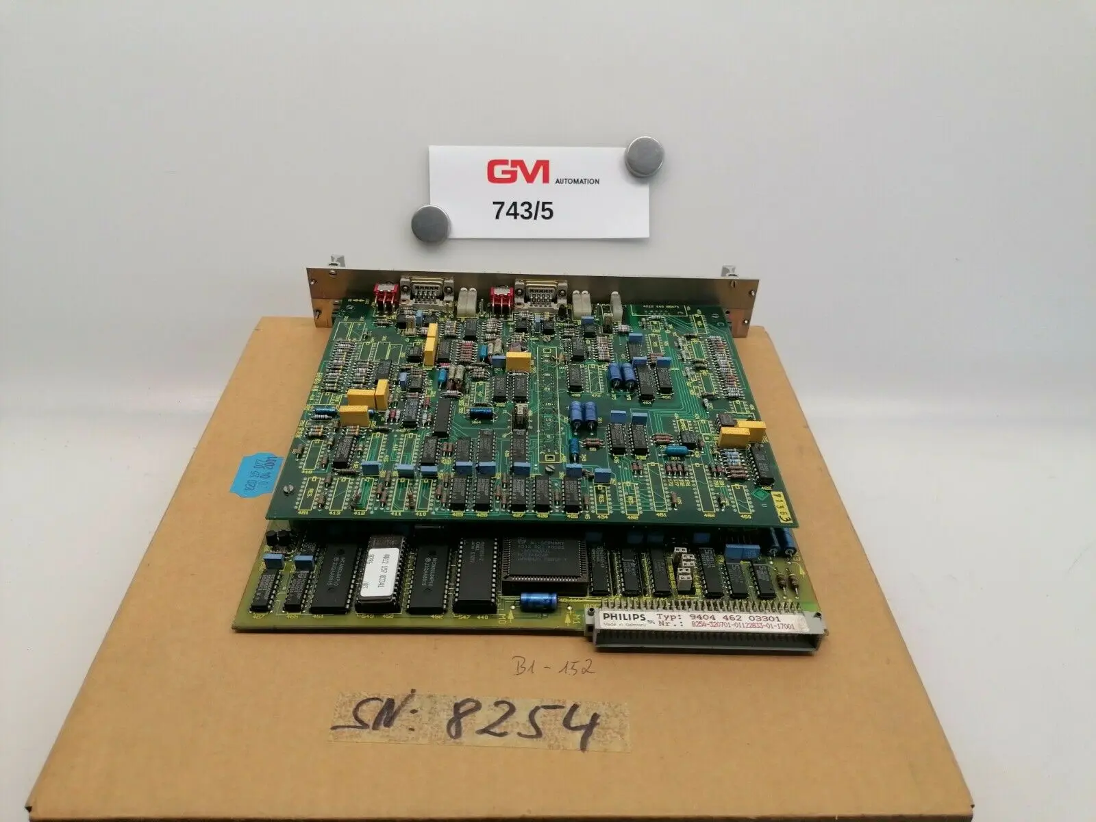 Produktfoto 1 von Philips PMC 1000 Valve30 9404 462 03301 Ventilkarte Card X2 X3 Analog In