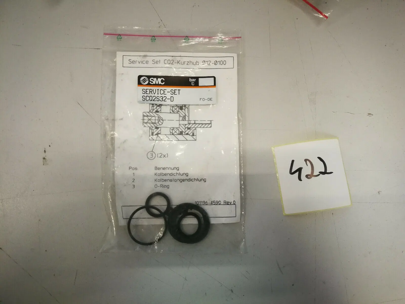 Produktfoto 1 von SMC Service Set SCQ2S32-D