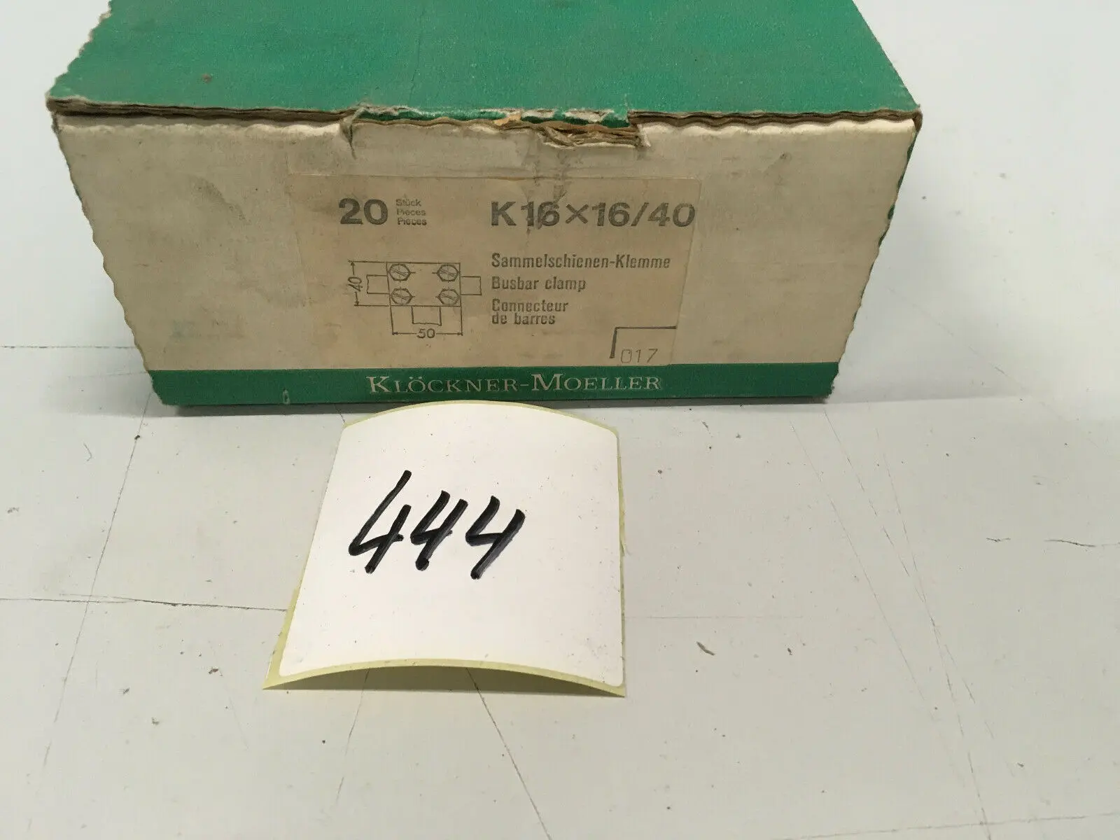 Produktfoto 1 von 7x Klöckner-Moeller K16x16/40
