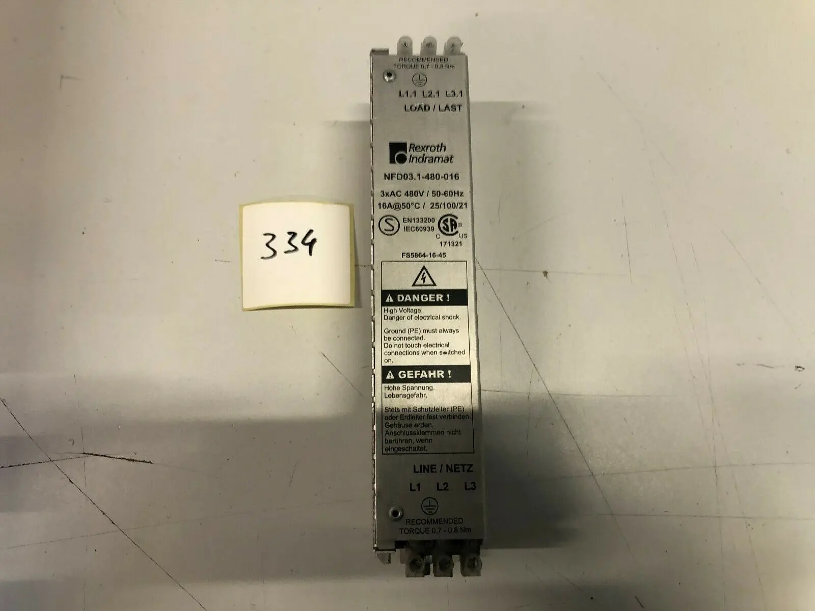 Produktfoto 1 von Indramat NFD 03.1-480-016