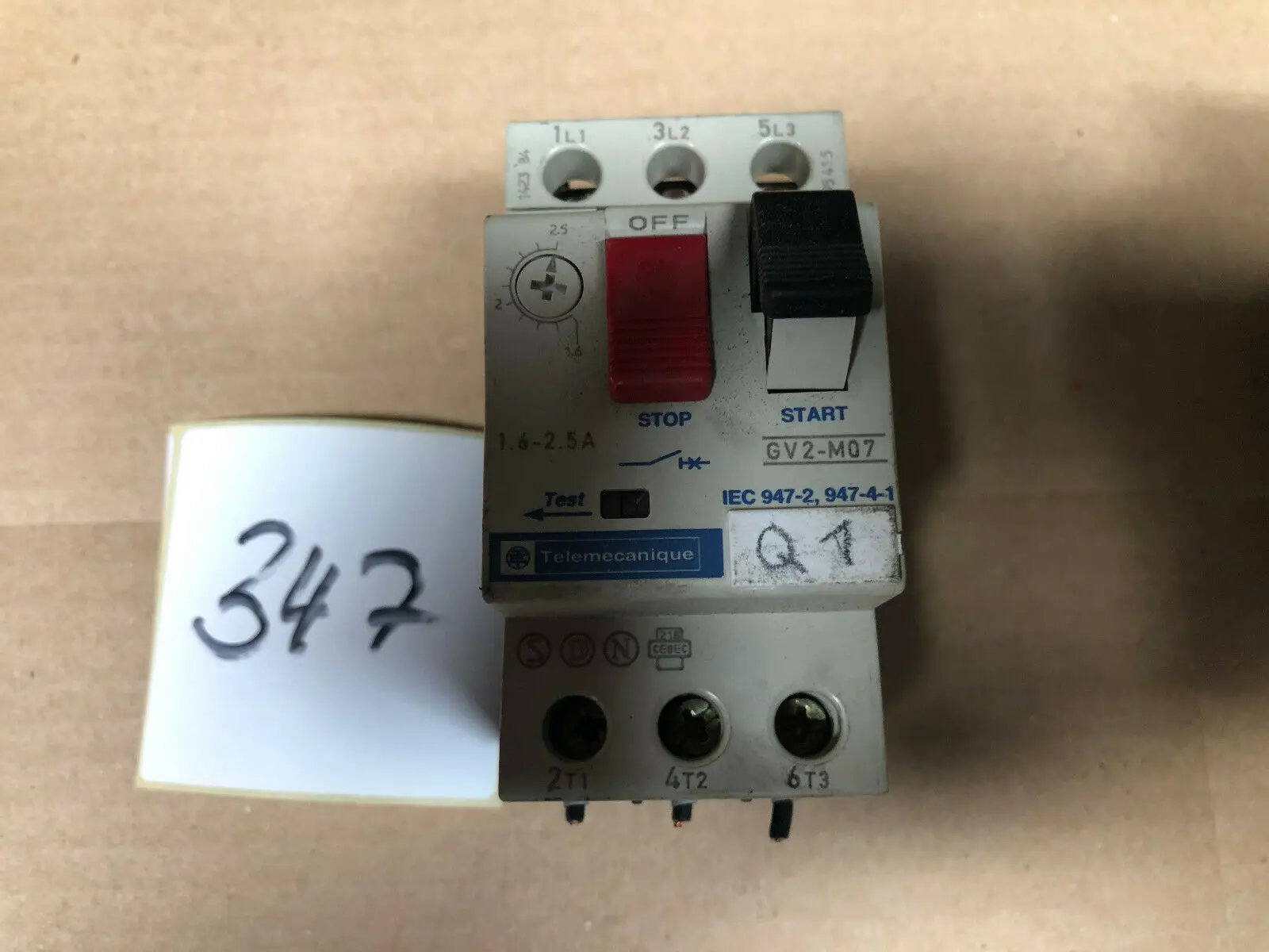 Produktfoto 1 von Telemecanique GV2-M07