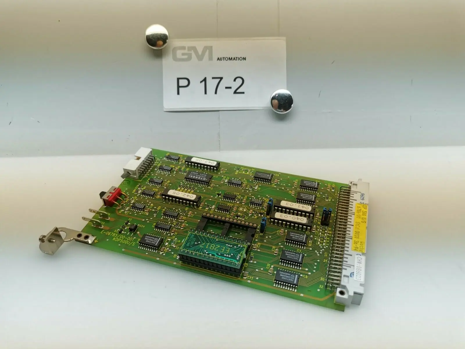 Produktfoto 1 von Bachmann E-06785/00-001S K0P500U Platine Circuit Board / Battenfeld Unilog 2040