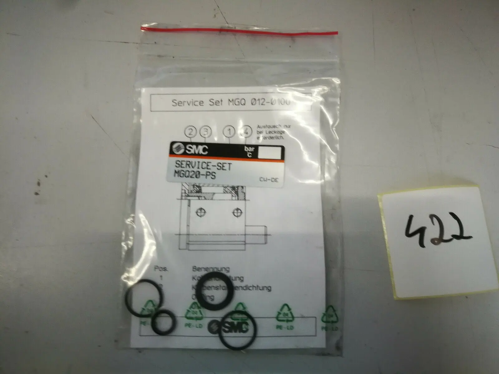 Produktfoto 1 von SMC Service Set MGQ20-PS