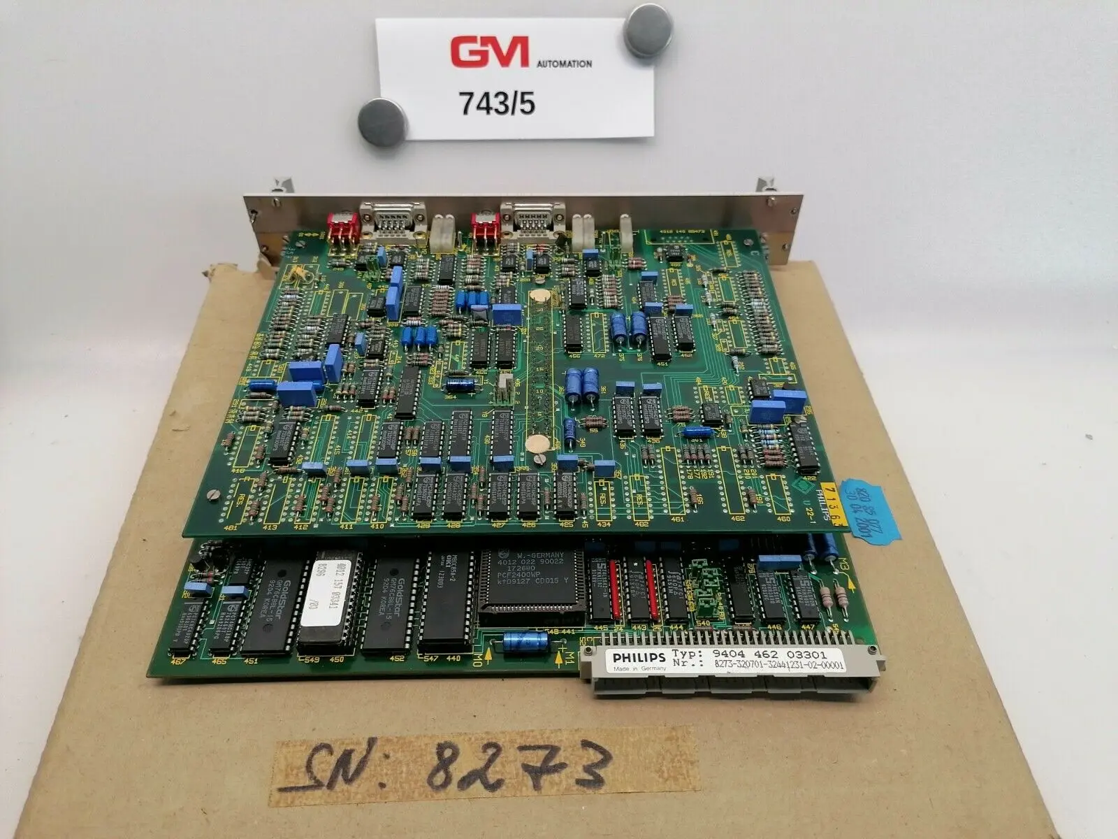 Produktfoto 1 von Philips PMC 1000 Valve30 9404 462 03301 Ventilkarte Card X2 X3 Analog In