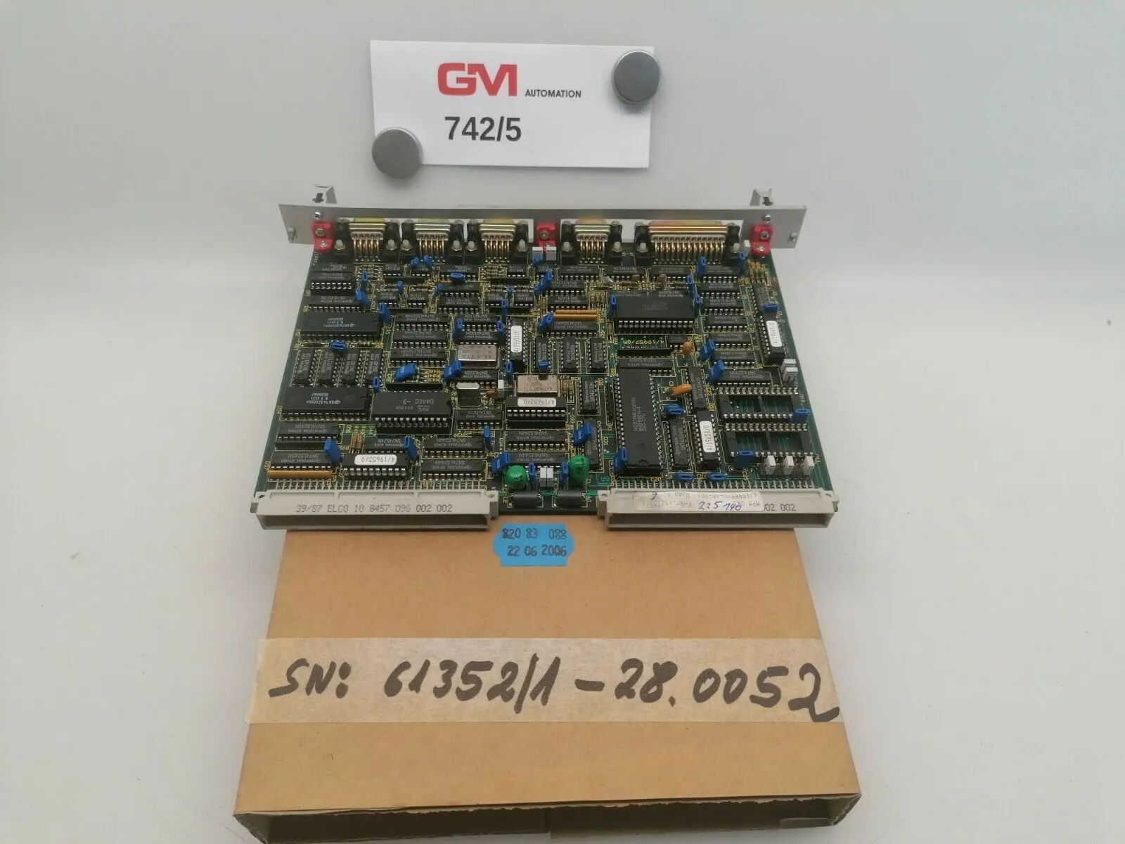 Produktfoto 1 von Windsor Technologies MPM UW2 4/19943/0-00-001 Weggeber Karte Card 4/20642/0-001