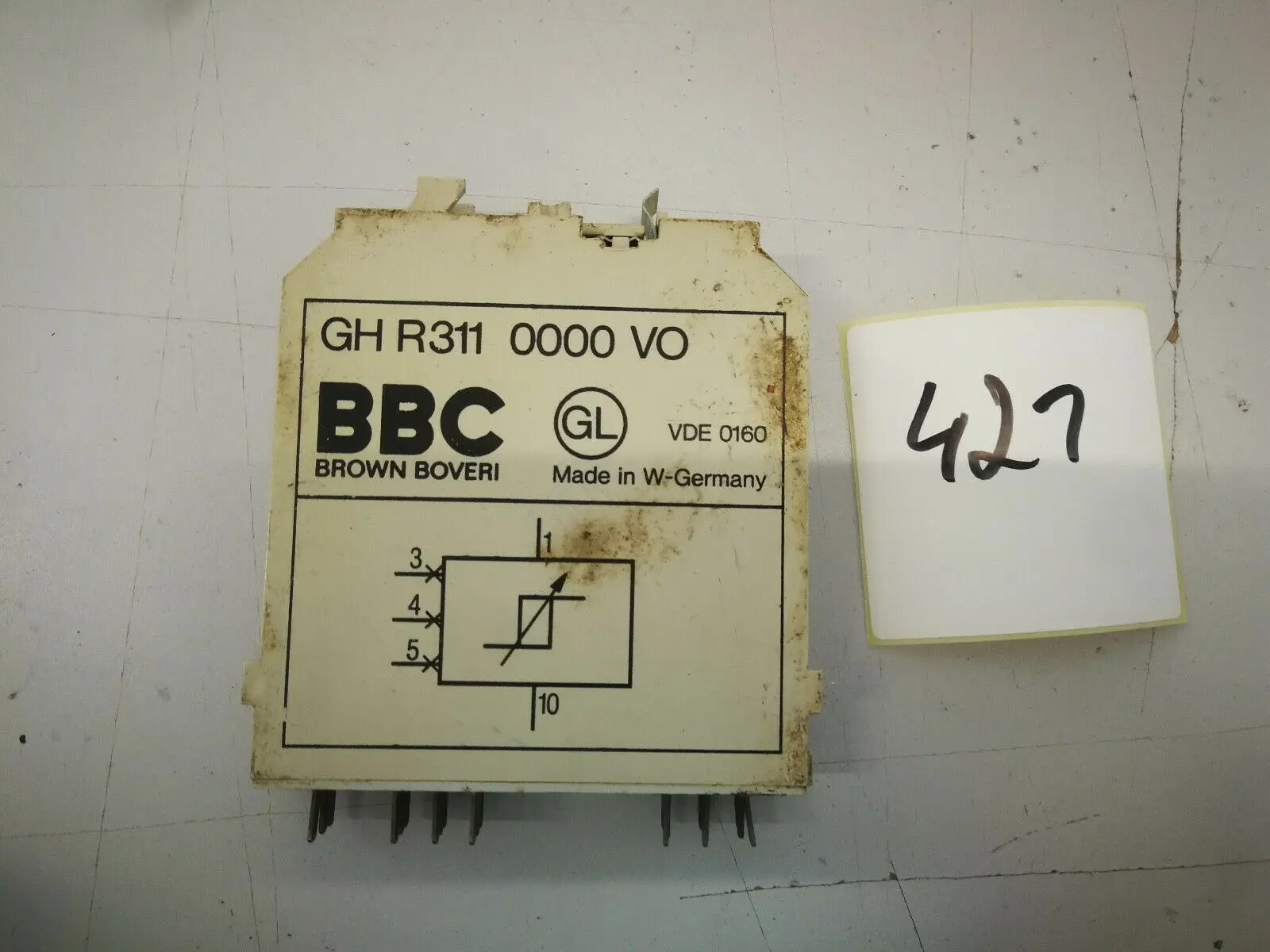 Produktfoto 1 von BBC Brown Boveri GH R 311 0000 V0