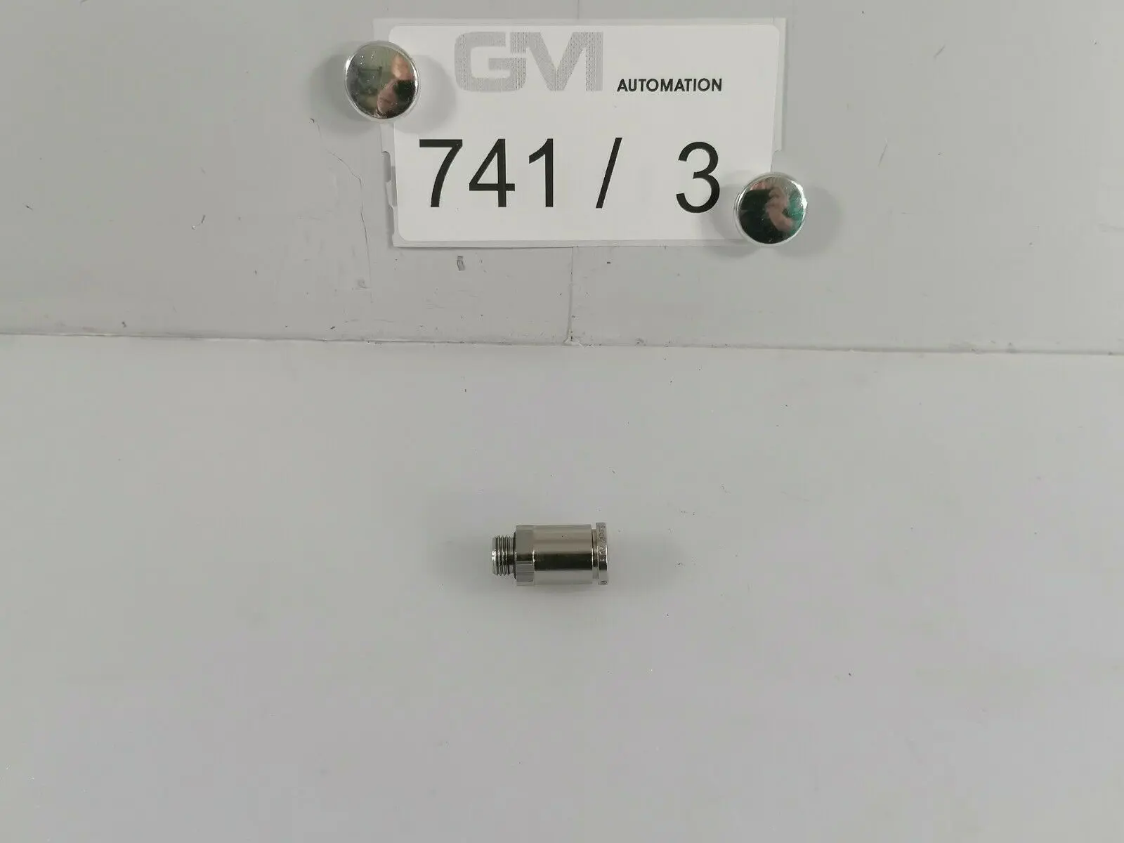 Produktfoto 1 von 1 VPE 10 STK Eisele AD 8 Verschraubung gerade 1/8" Steckanschluss Verbinder