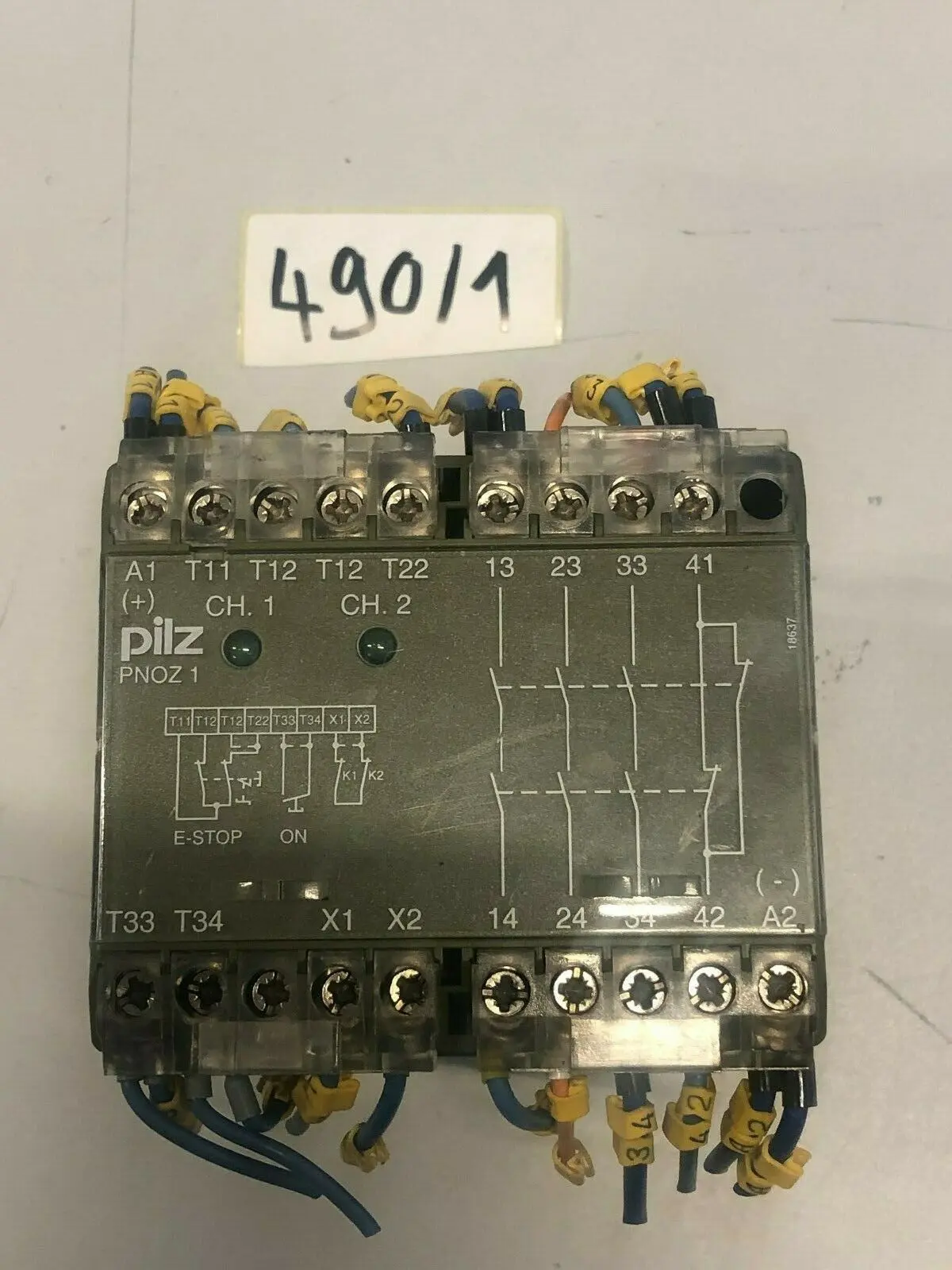 Produktfoto 1 von PILZ 475695 PNOZ 1 24 V DC 3S / 1™