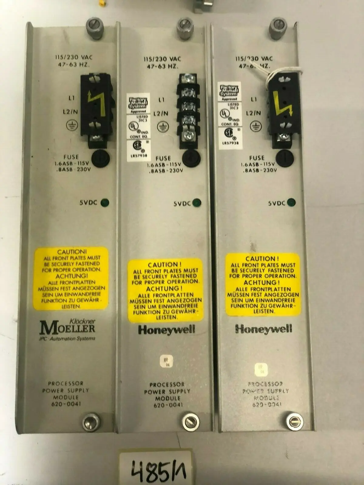 Produktfoto 1 von Honeywell 620-0041 Processor Power Supply Module