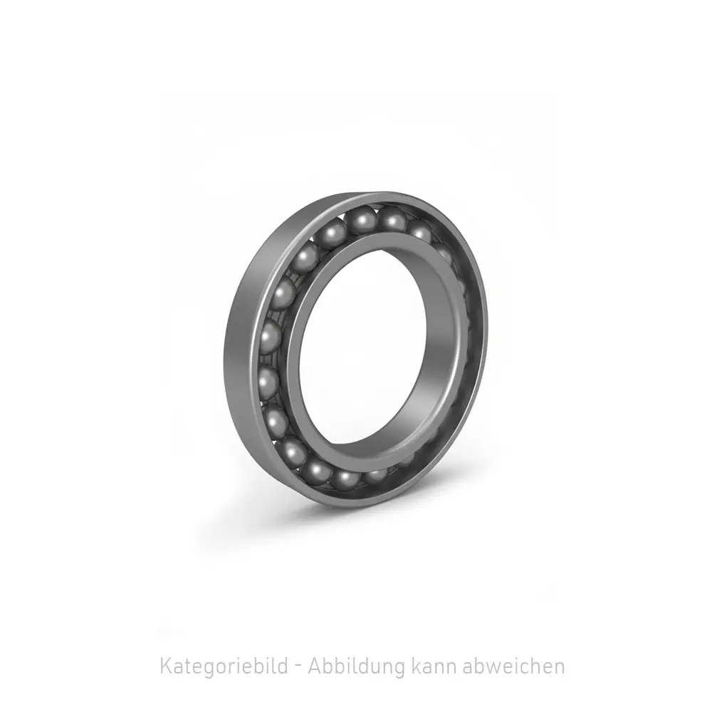 Produktfoto 1 von 3206-B-2RS-TV-C3, Zweireihiges Schrägkugellager, 2 Dichtscheiben,(Single)