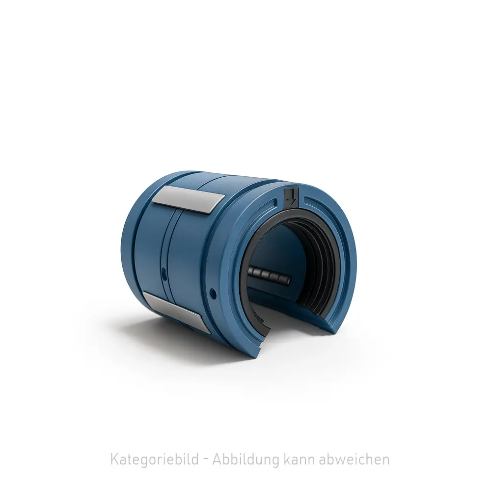 Produktfoto 1 von 62731612, Gleitlagerbundbuchse, Thermoplast PBT + PTFE , Farbe Weiss,(Industrie)