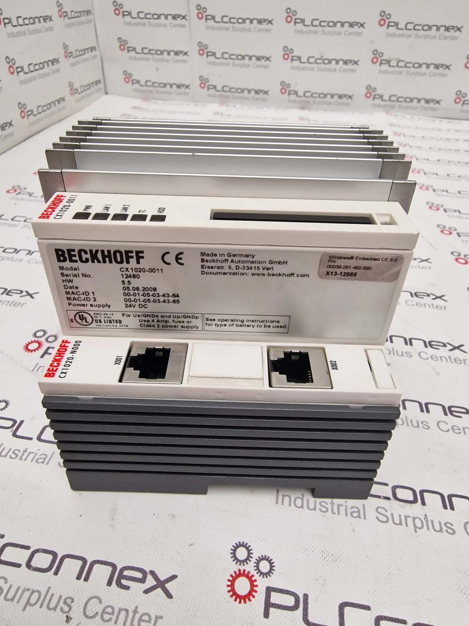 Produktfoto 1 von BECKHOFF CX1020-0011 + CX1100-0004