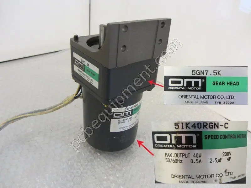 Produktfoto 1 von Oriental Motor (OM) 5IK40RGN-C / 5GN7.5K