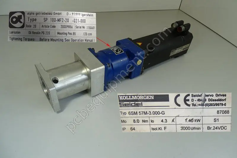 Produktfoto 1 von Kollmorgen 6SM 57M-3000-G