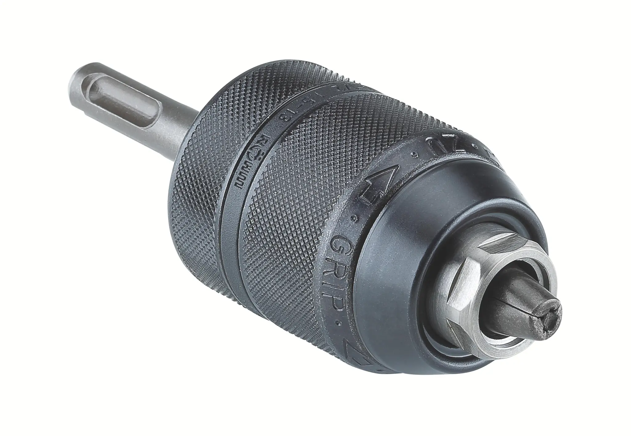 Produktfoto 1 von Schlüsselloses Bohrfutter EXTRA80-RV, Größe 13, Aufnahme 1/2"-20,  mit SDS-Adapter, Metall