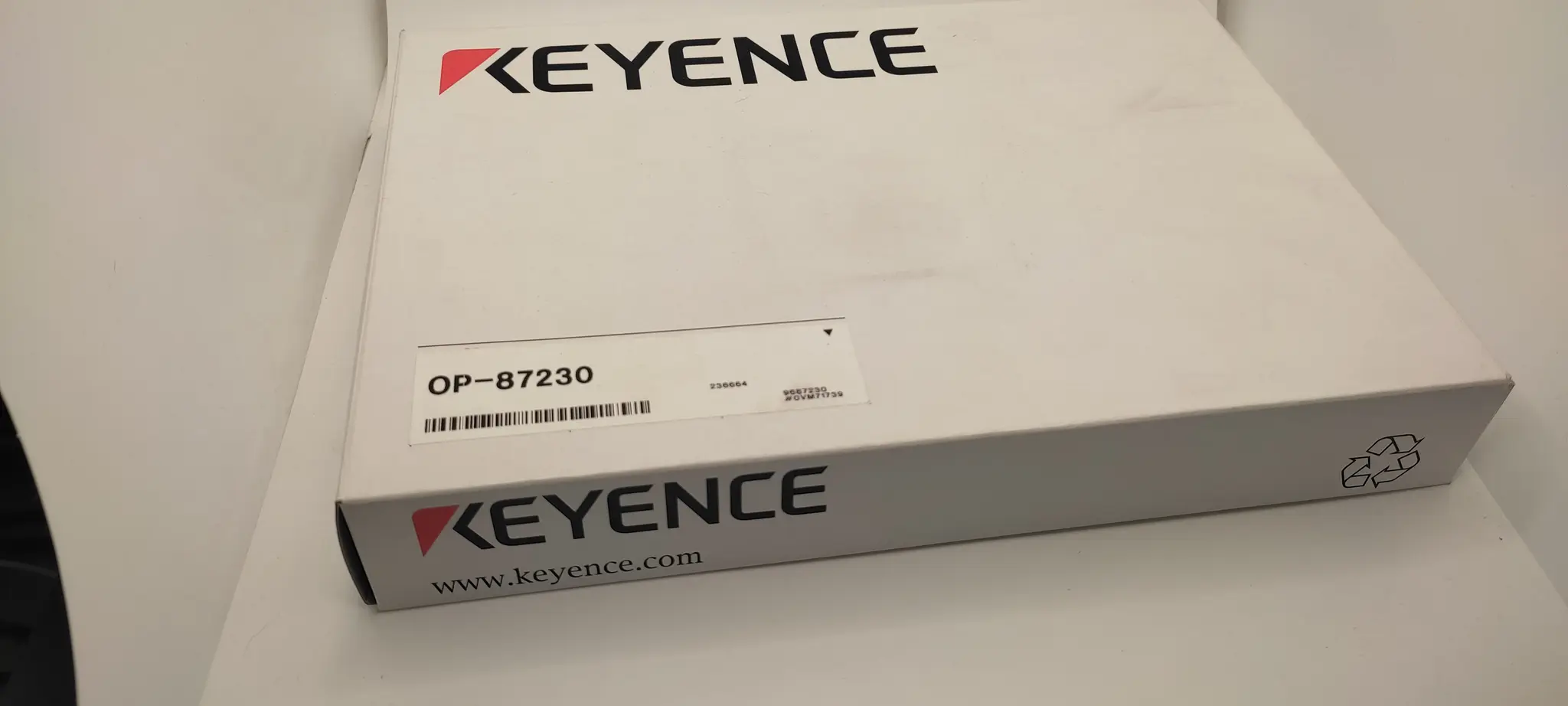 Produktfoto 1 von KEYENCE  OP-87230 Ethernetkabel M12, D-kodiert, Stecker auf RJ45 2 m