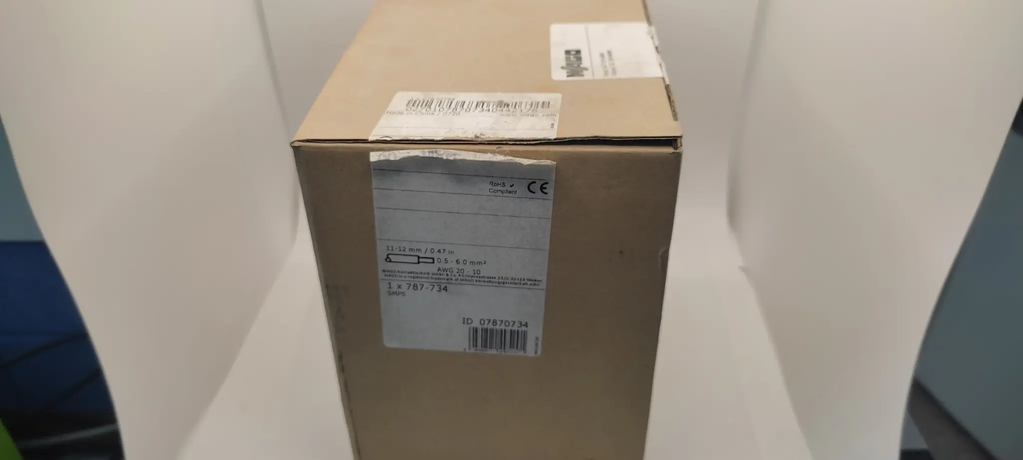 Produktfoto 1 von WAGO  787-734  Netzgerät | Input: 100...240V AC | Output: 24V DC 20A