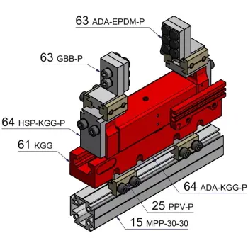 Produktfoto 1 von ADA-EPDM-P13 Adapter, 2 Stk.