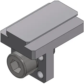 Produktfoto 1 von HSP-32-P13 Haltestück mit Prisma für Parallelgreifer PA, 2 STK