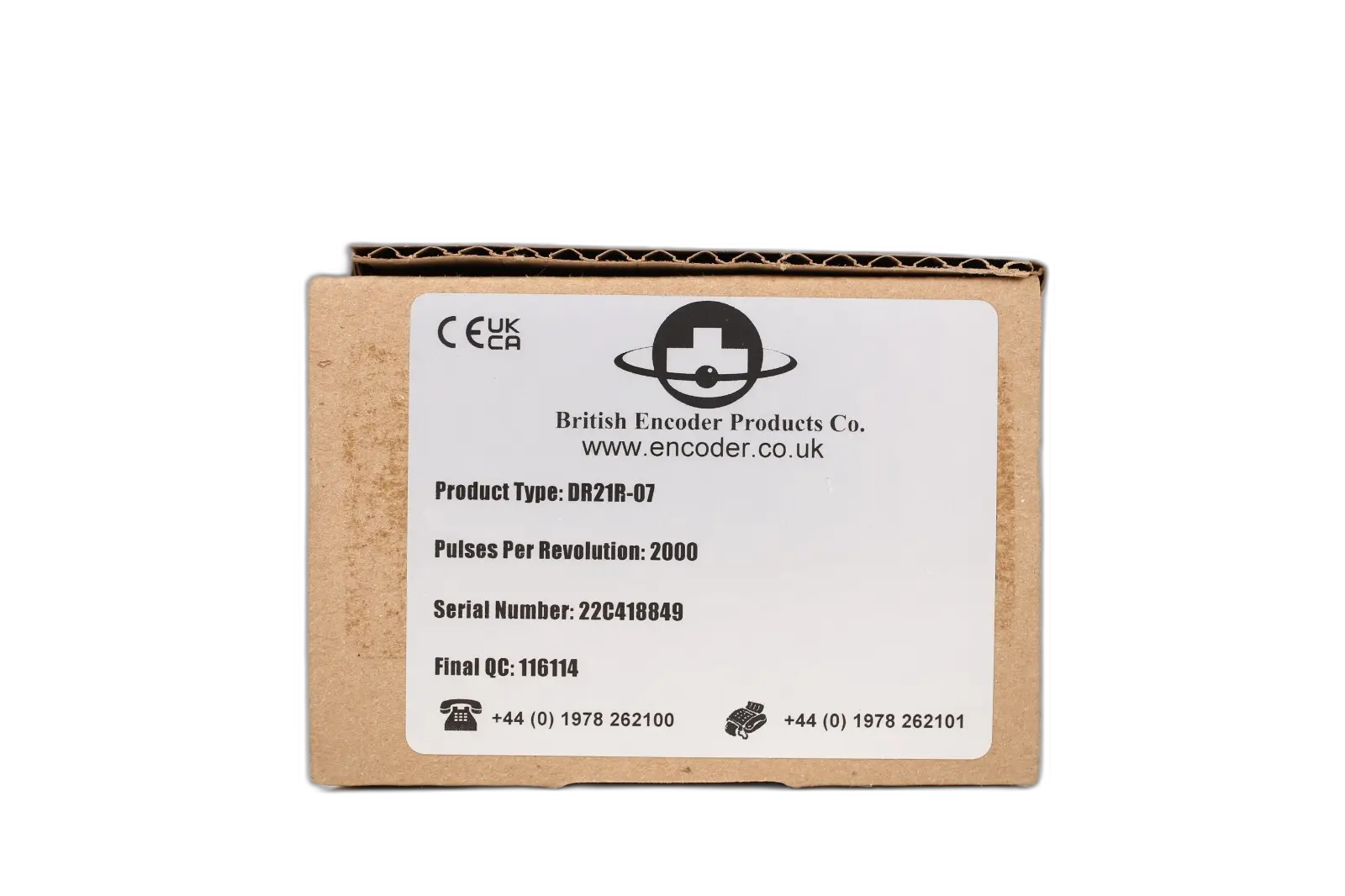 Produktfoto 1 von ENCODER PRODUCTS DR21R-07 / RCH20D-2000/3-1/2-5/0-LD/VC-7-M6-S
