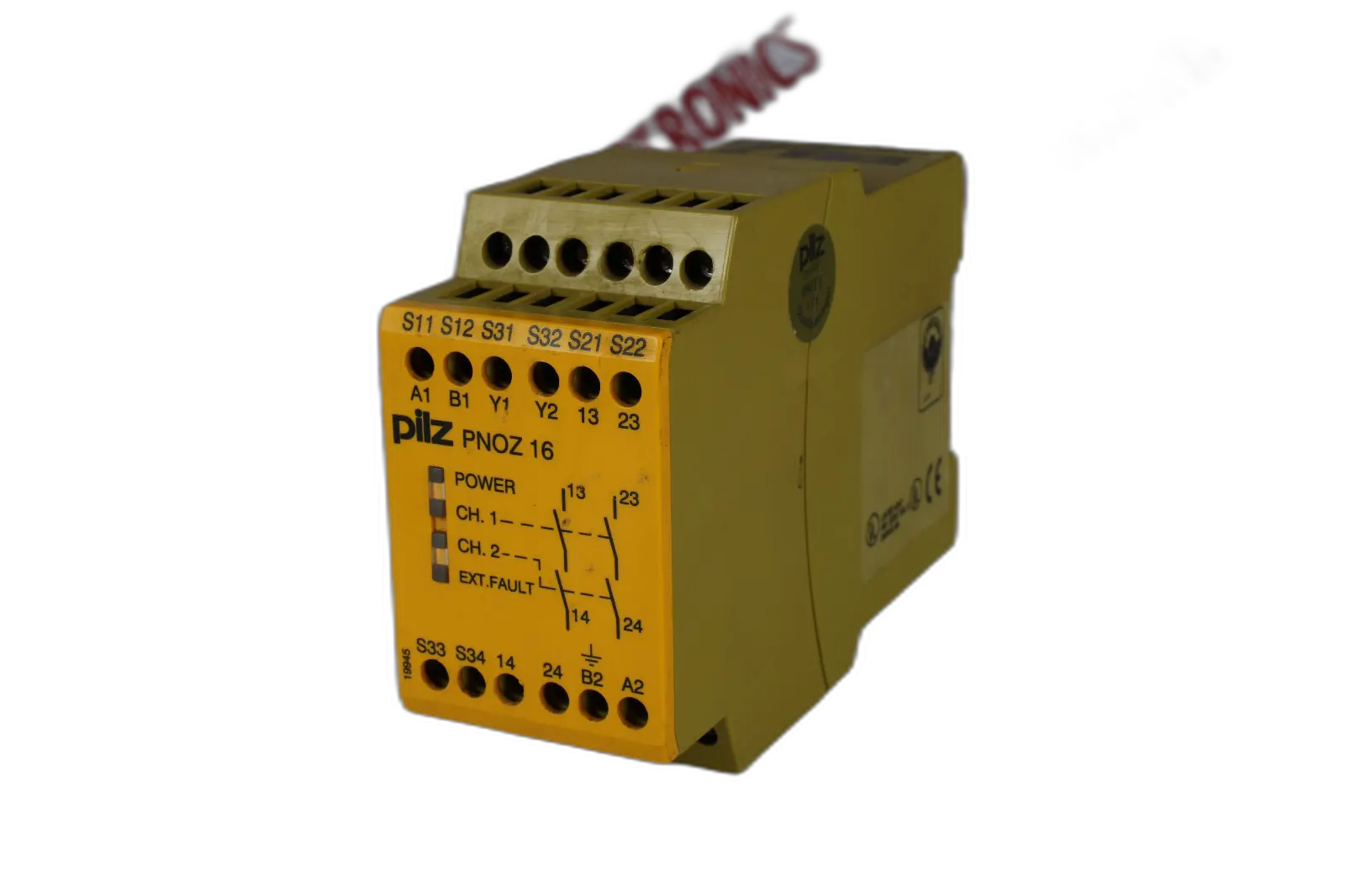 Produktfoto 1 von PILZ PNOZ 16S 230VAC/24VDC 2S