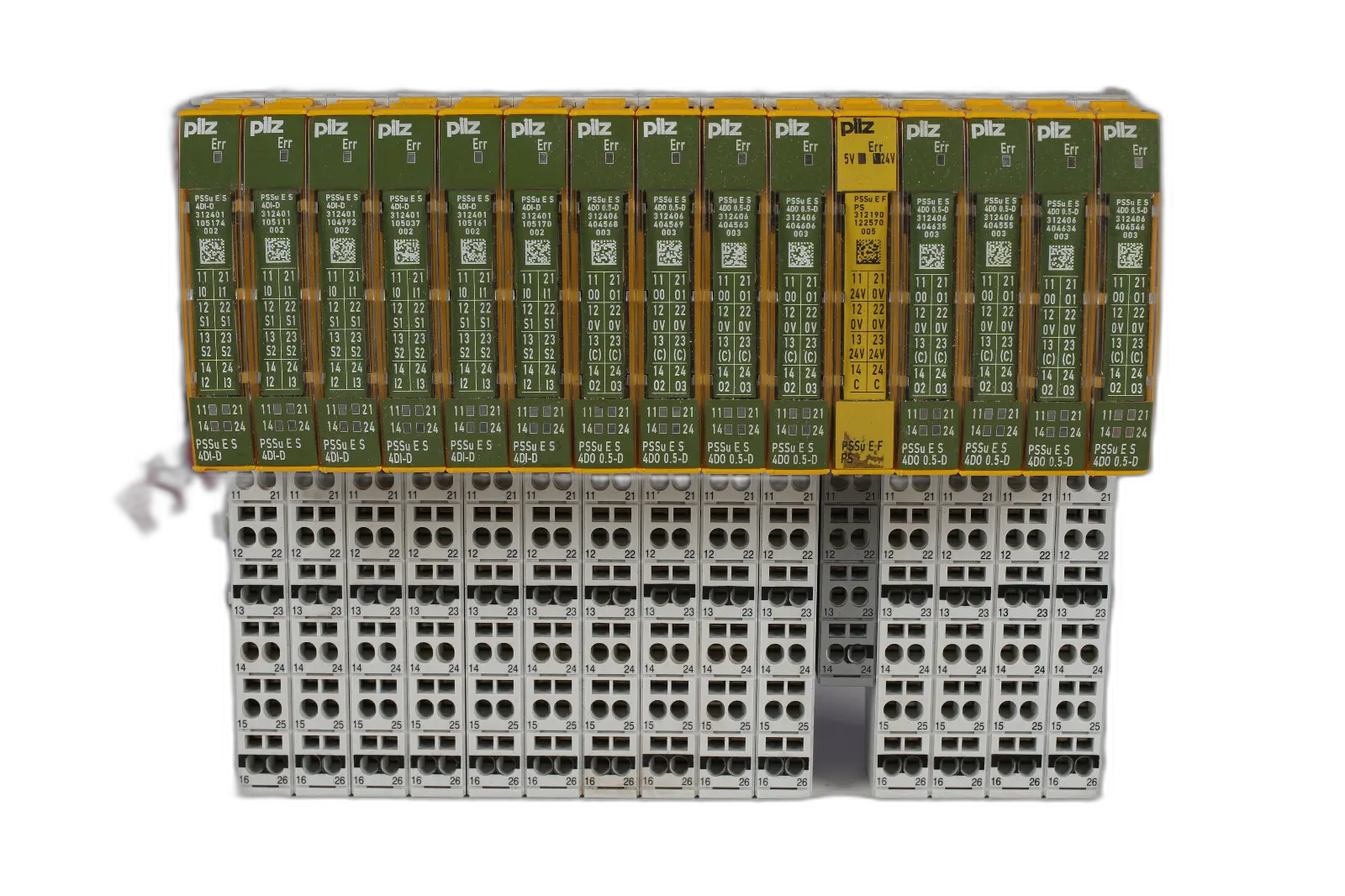 Produktfoto 1 von PILZ 8x PSSu-E-S-4D0-0.5-D / 6x PSSu-E-S-4DI-D / 1x PSSu-E-F-PS (99)