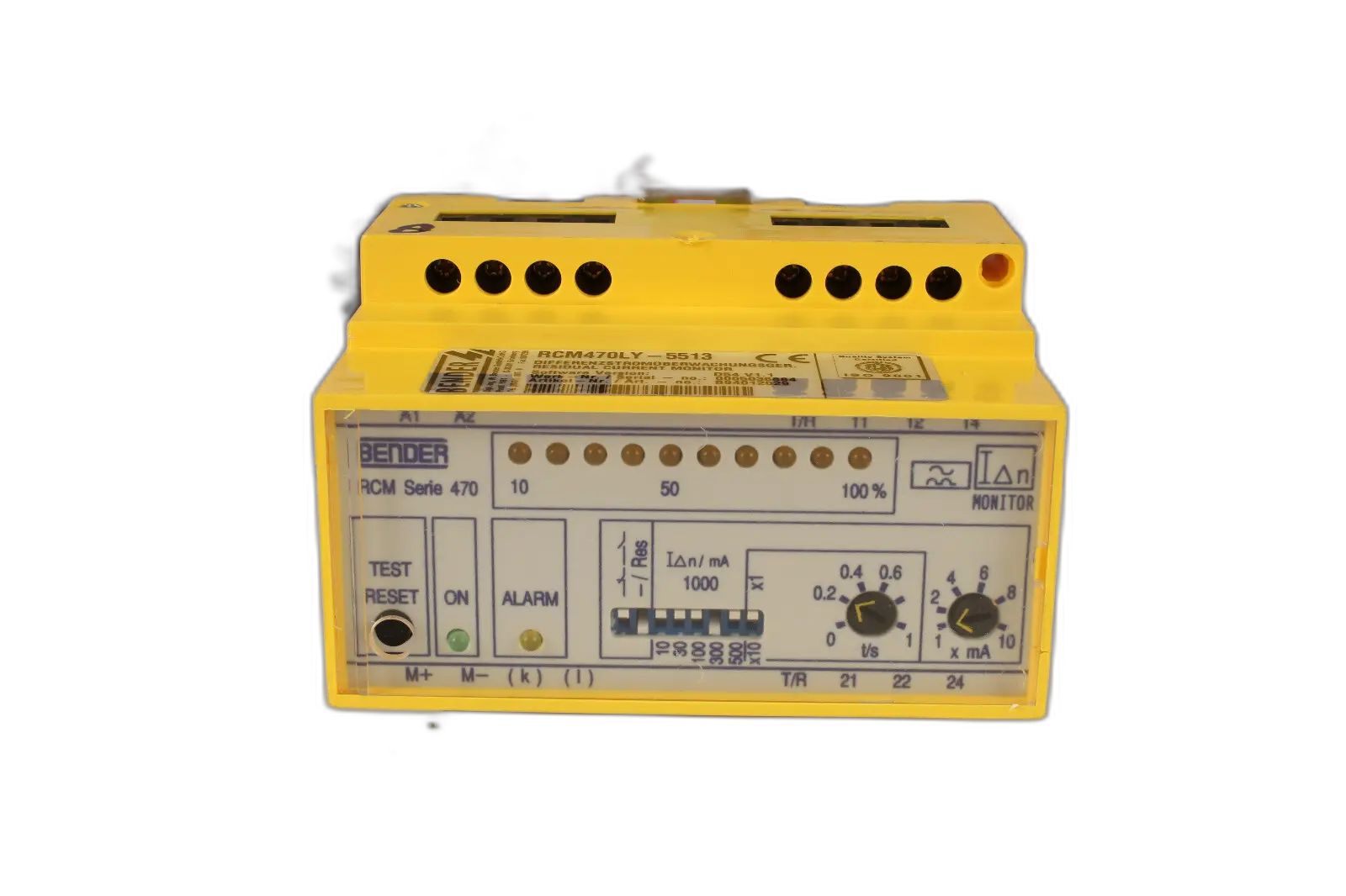 Produktfoto 1 von BENDER RCM470LY-5513