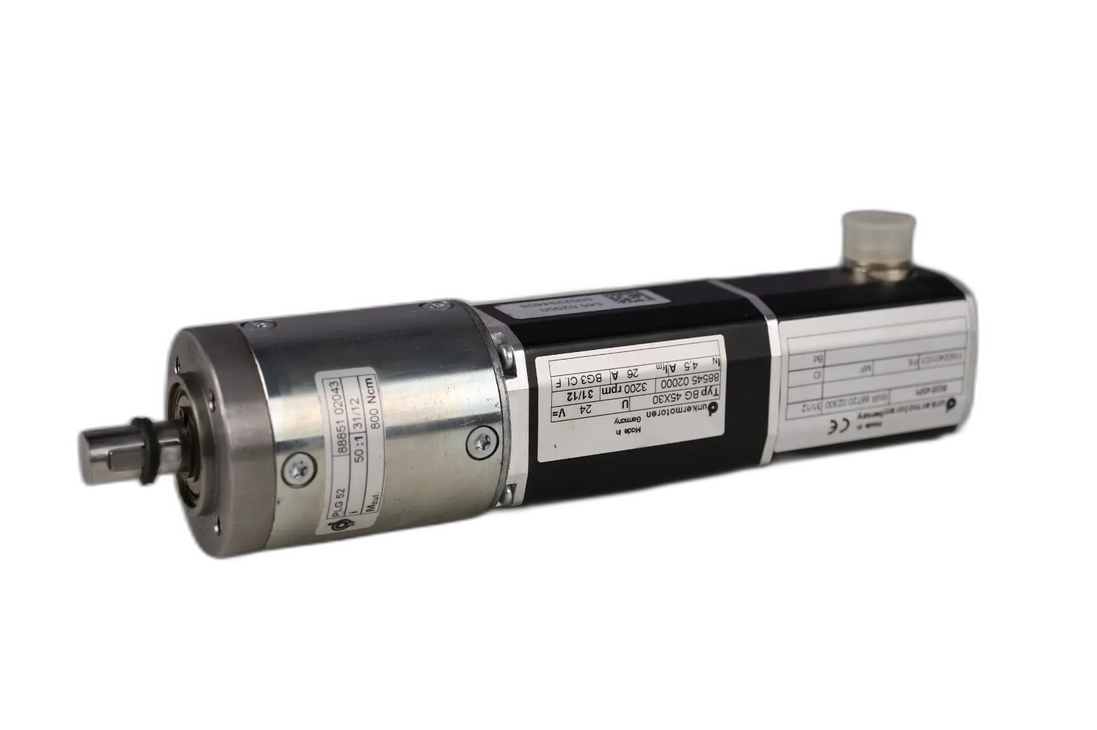 Produktfoto 1 von DUNKERMOTOREN BG45X30/BGE45PI + PLG 52 (I=50:1)