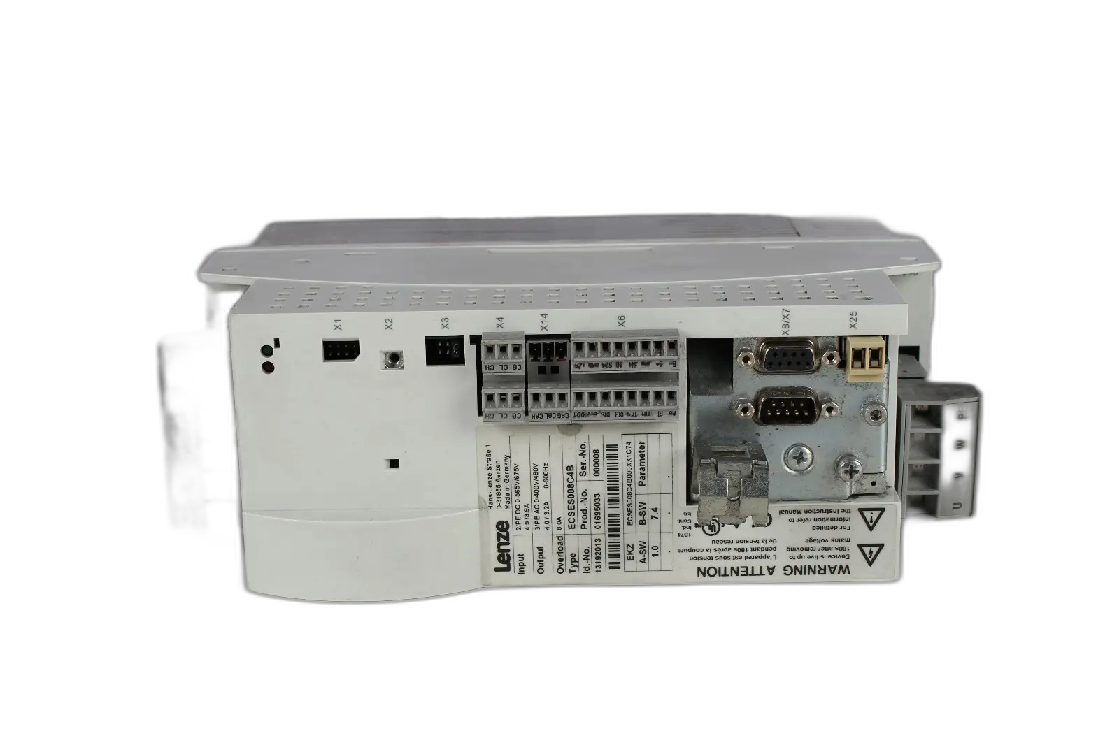 Produktfoto 1 von LENZE ECSES008C4B (ID 13192013)