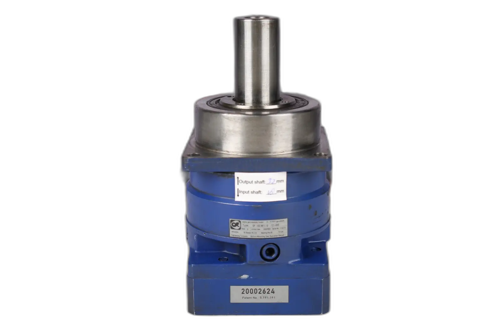 Produktfoto 1 von ALPHA SP-100-MF1-10 -121-000 i= 10 (output 32mm & input 18mm)