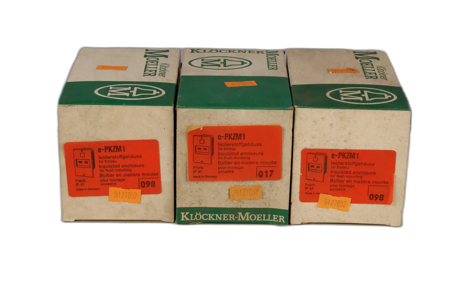 Produktfoto 1 von KLOCKNER-MOELLER e-PKZM1 (3 pieces) (for flush mounting)