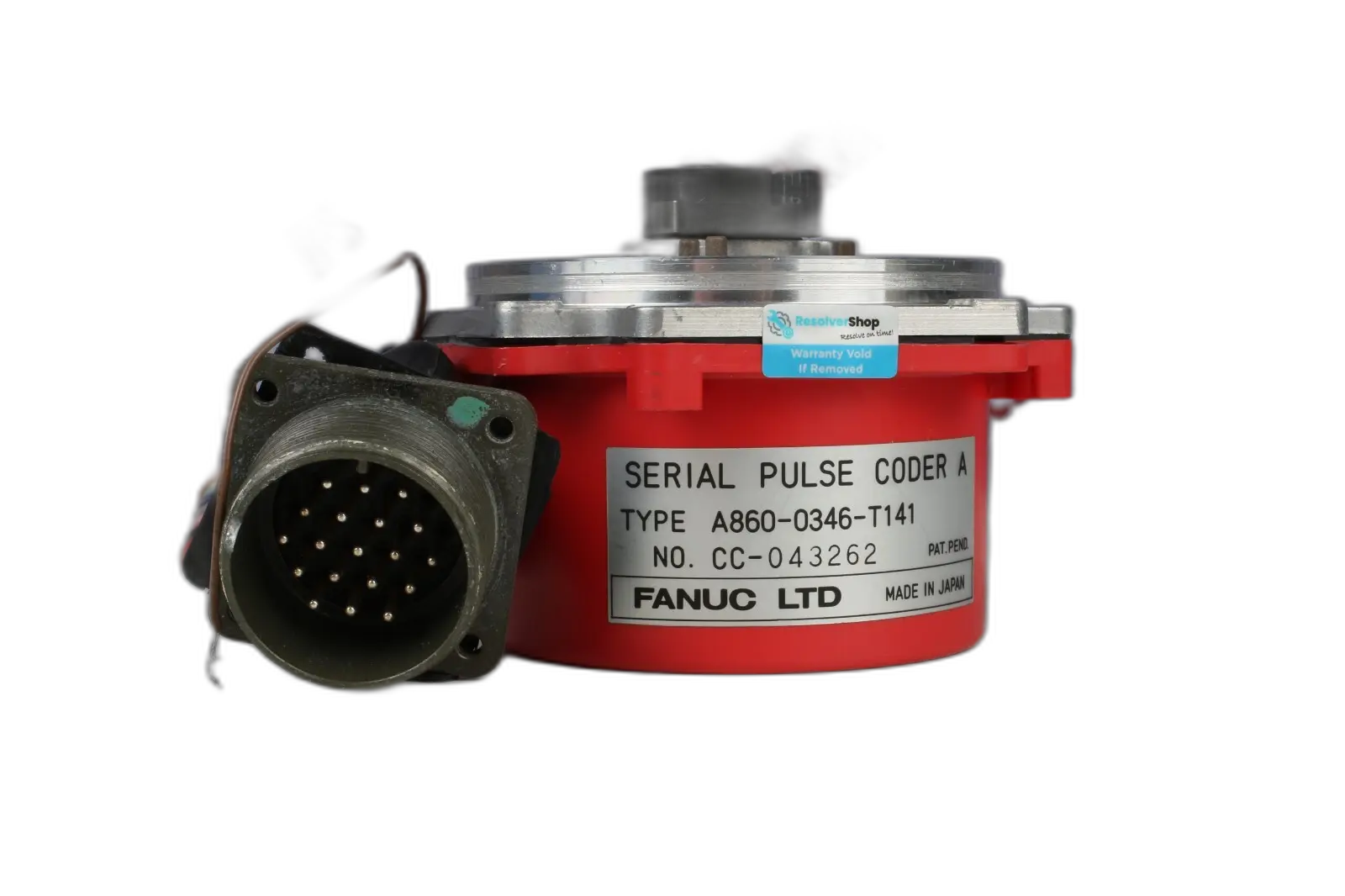FANUC PULSECODER A860-0346-T141 (WITH CONNECTOR)
