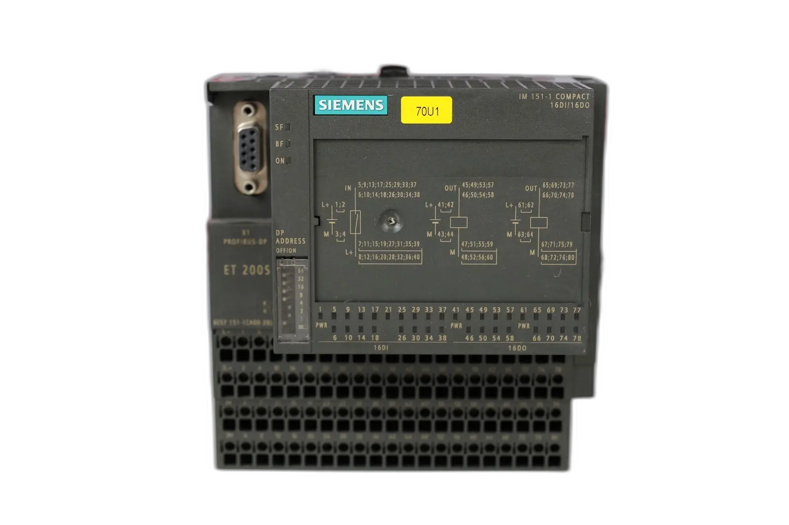 Produktfoto 1 von HITACHI 6ES7 151-1CA00-3BLO / 6ES7 193 4DL10-0AA0