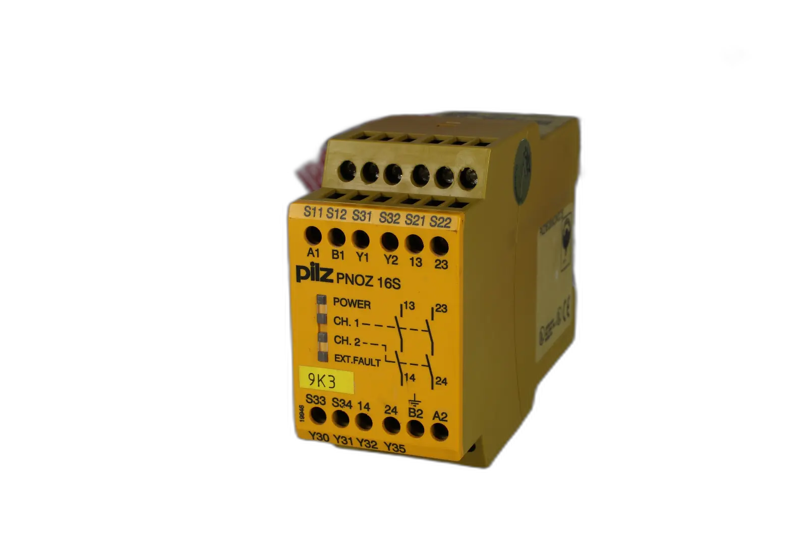 Produktfoto 1 von PILZ PNOZ 16S 230VAC 24VDC 2n/o 2so