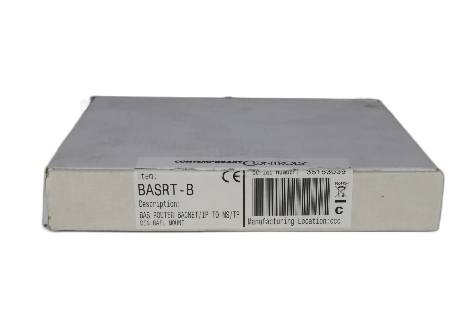 Produktfoto 1 von CONTEMPORARY CONTROLS BASRT-B BACNET/IP TO MS/TP
