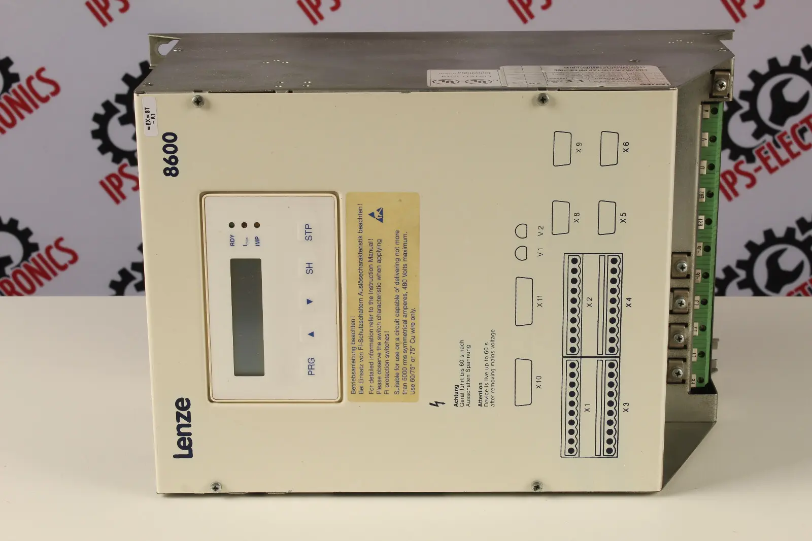 Produktfoto 1 von LENZE EVF8602-E-V009 (00391200)
