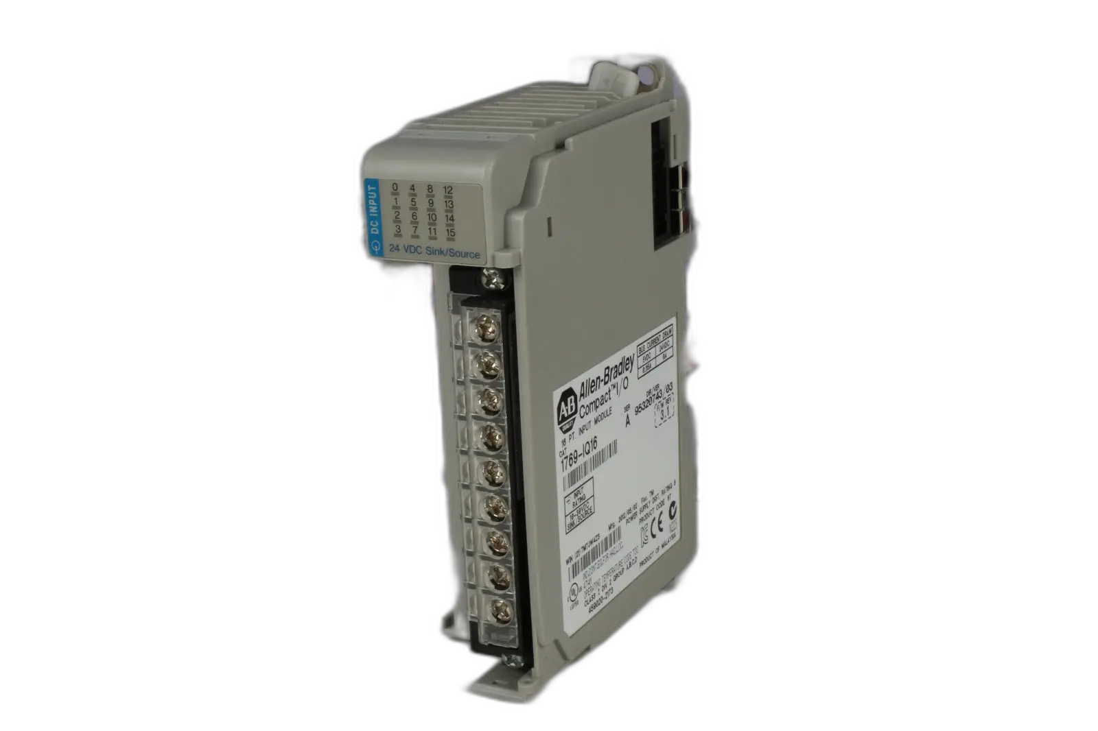 Produktfoto 1 von ALLEN-BRADLEY COMPACT I/O 1769-IQ16