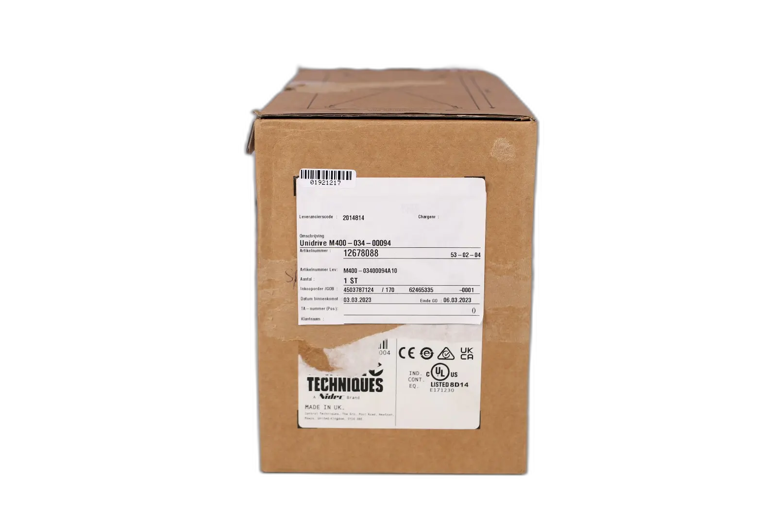 Produktfoto 1 von NIDEC M400-034