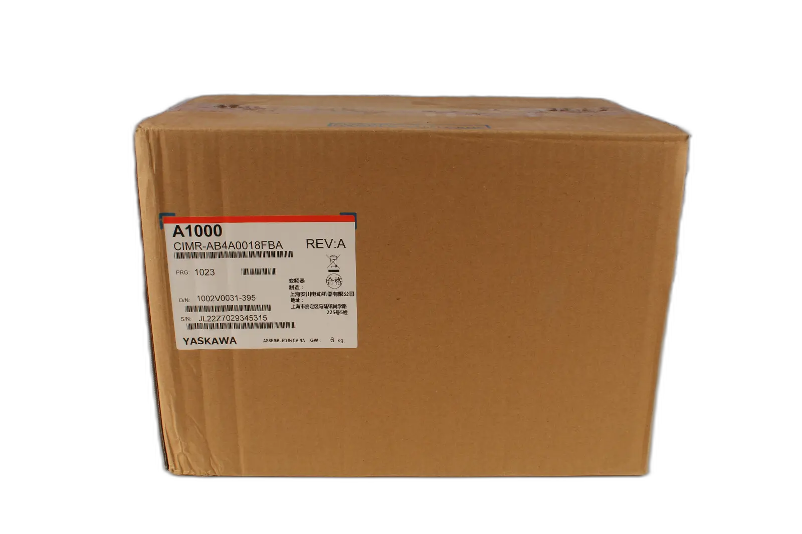 Produktfoto 1 von YASKAWA CIMR-AB4A0018FBA