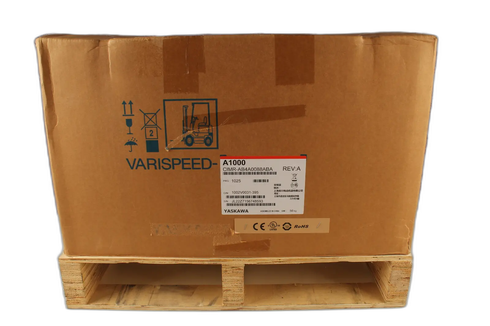 Produktfoto 1 von YASKAWA CIMR-AB4A0088ABA