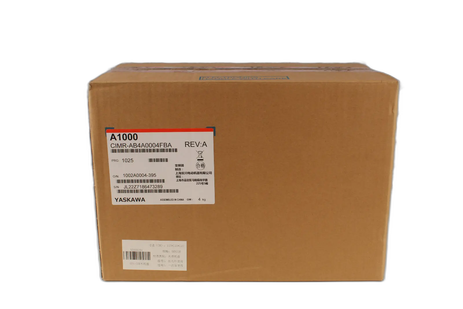 Produktfoto 1 von YASKAWA CIMR-AB4A0004FBA