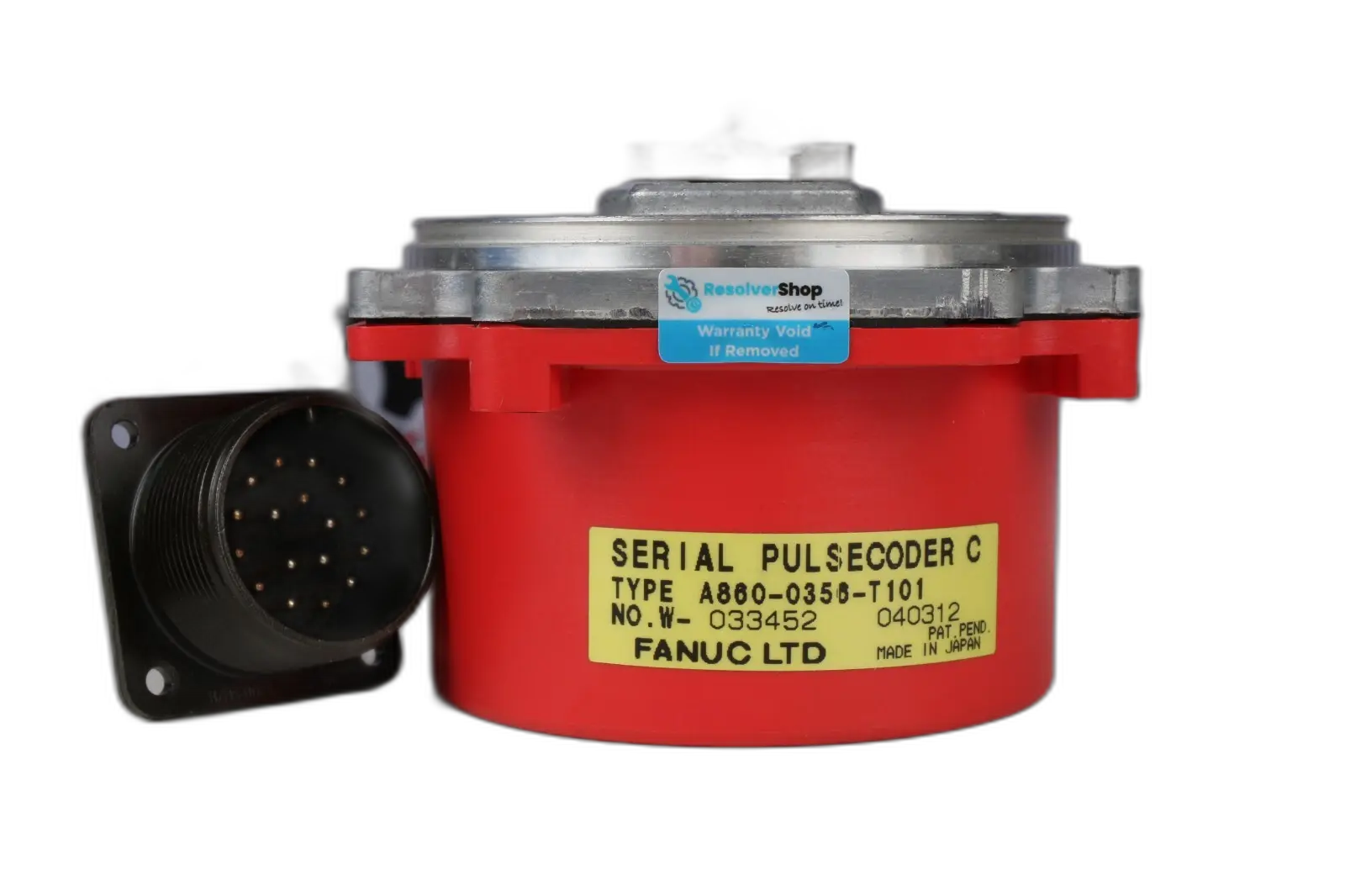 Produktfoto 1 von FANUC PULSECODER A860-0356-T101 (WITH CONNECTOR)