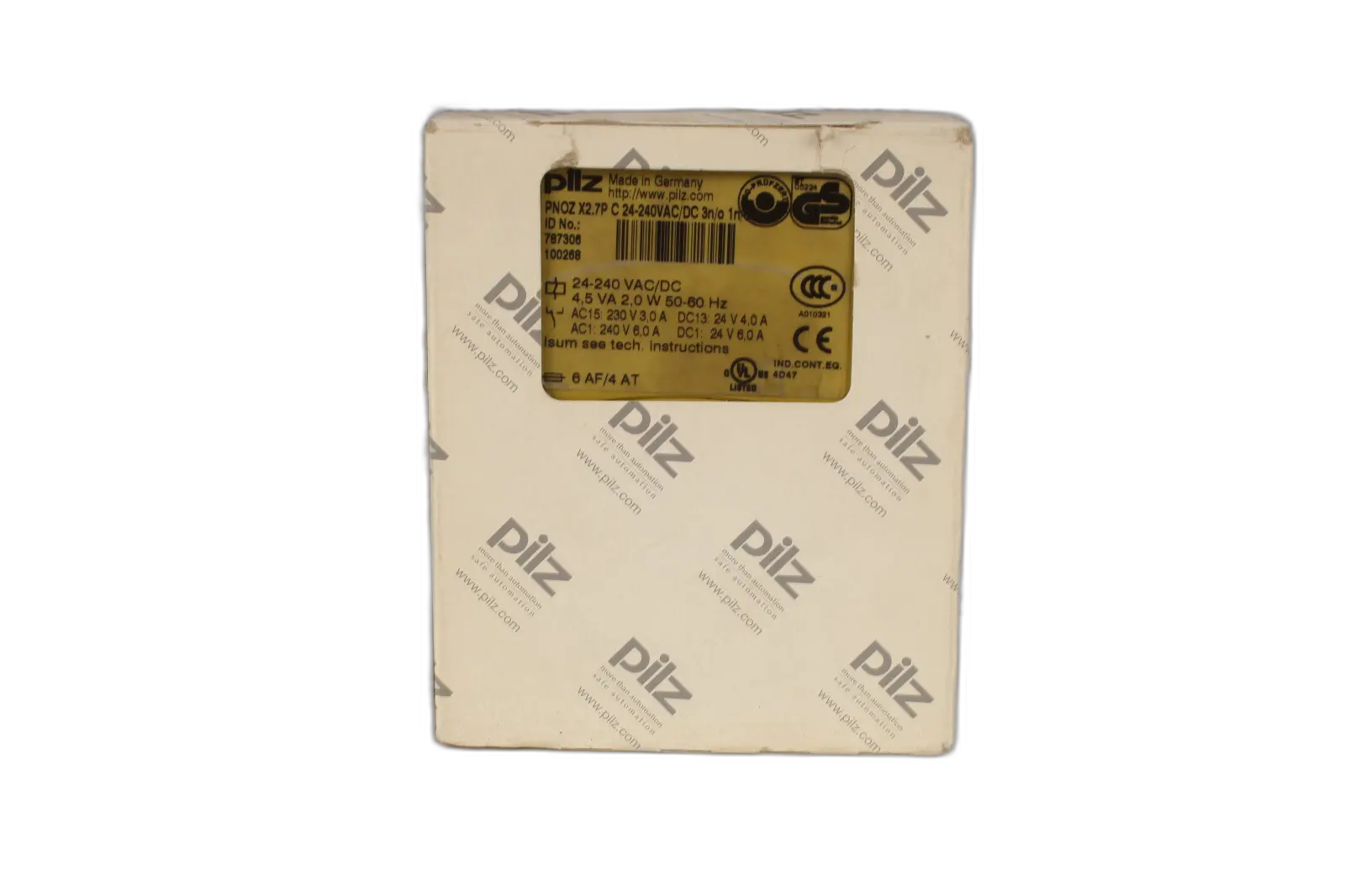 Produktfoto 1 von PILZ PNOZ X2.7P C 24-240VAC/DC 3n/o 1n/c (787306)