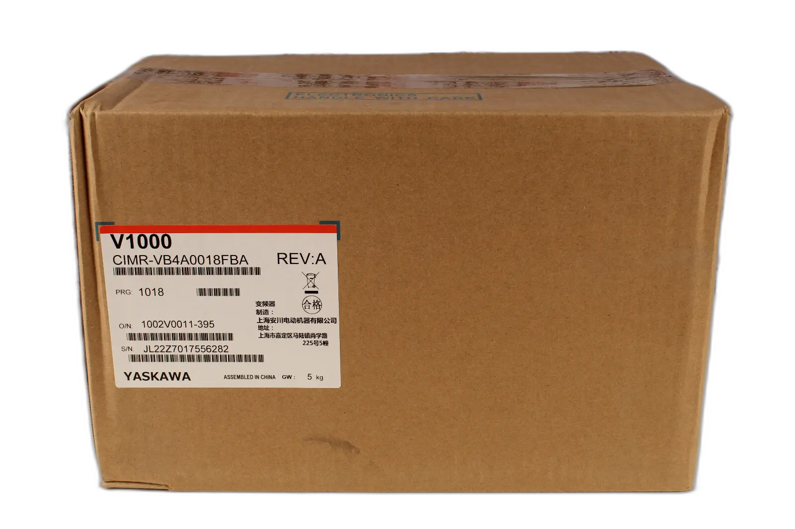 Produktfoto 1 von YASKAWA CIMR-VB4A0018FBA
